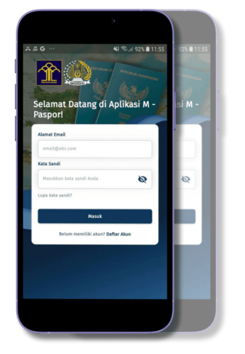 M-Paspor Kantor Imigrasi Kelas I Khusus Non TPI Jakarta Barat, Permohonan Paspor Baru, Penggantian Paspor